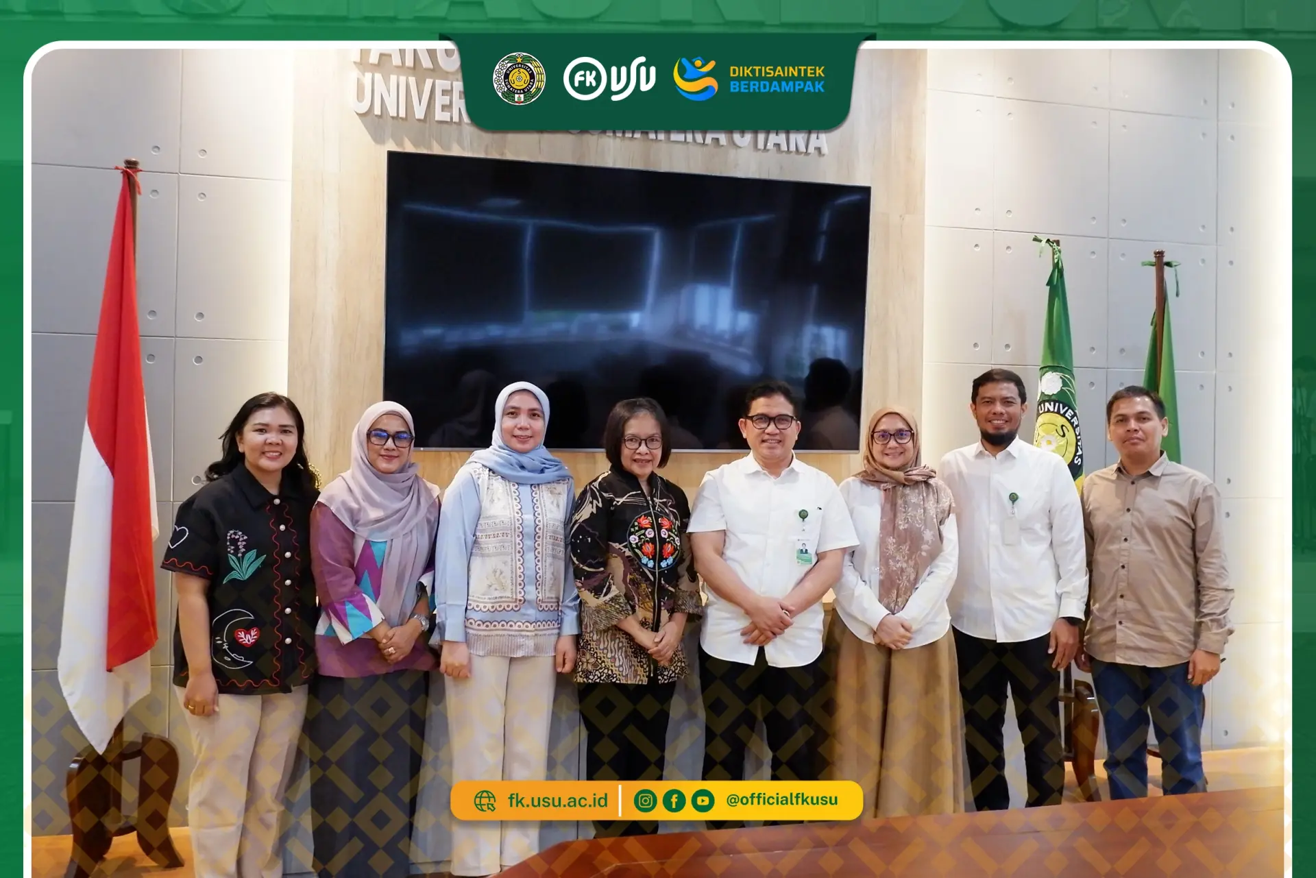 FK USU dan RSUD FL Tobing Sibolga Lanjutkan Pembahasan Pengembangan PPDS Berbasis Rumah Sakit